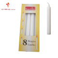 China Douala Cameroon Market 38g Household White Candle/ Velas/ Bougies